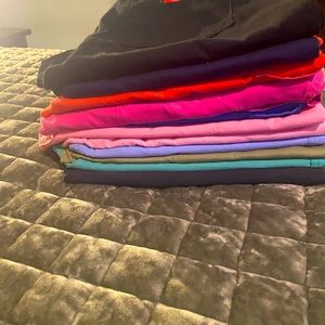 Scrub bottoms lot of 10 S/M mix